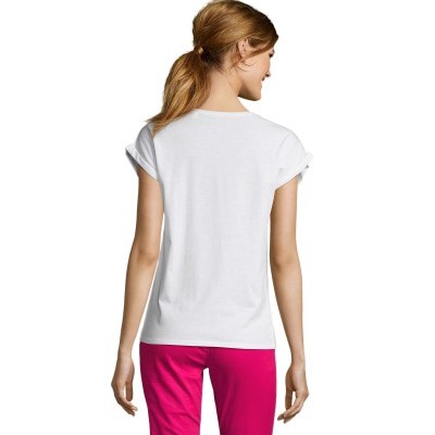 Camiseta mujer cuello redondo personalizable